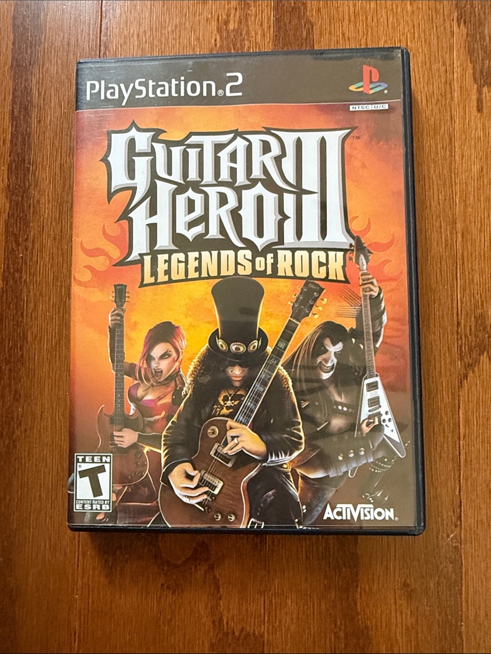 Guitar Hero III Legends of Rock PS2 Not for Resale Complete with Manual